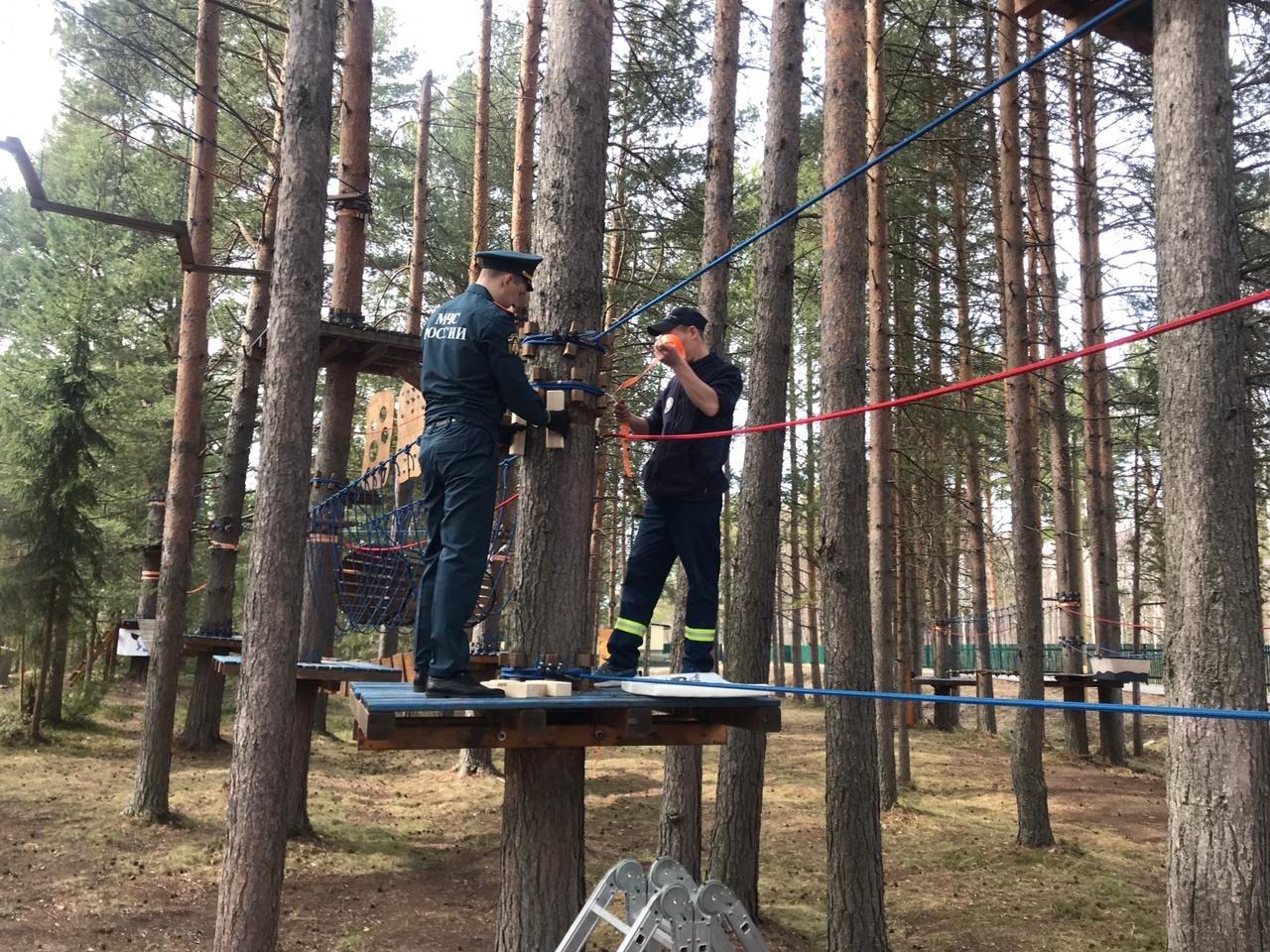 В школе «Корабелы Прионежья» готовятся к открытию оздоровительного сезона -  Новости - Главное управление МЧС России по Вологодской области