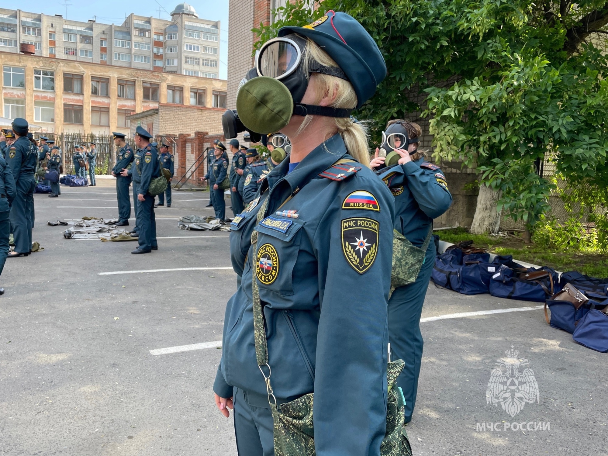 В Вологде прошёл строевой смотр личного состава - Новости - Главное  управление МЧС России по Вологодской области