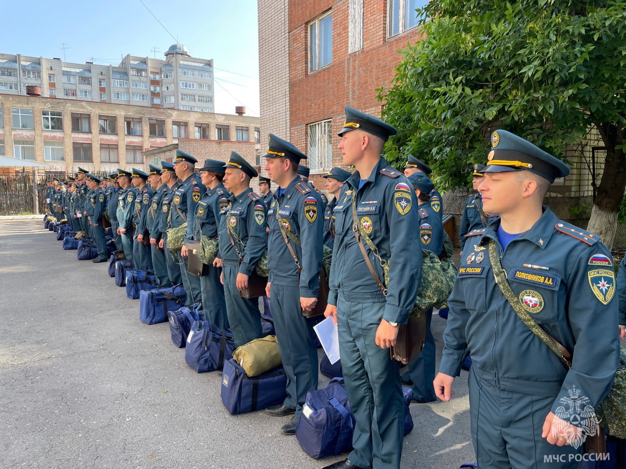 В Вологде прошёл строевой смотр личного состава - Новости - Главное  управление МЧС России по Вологодской области