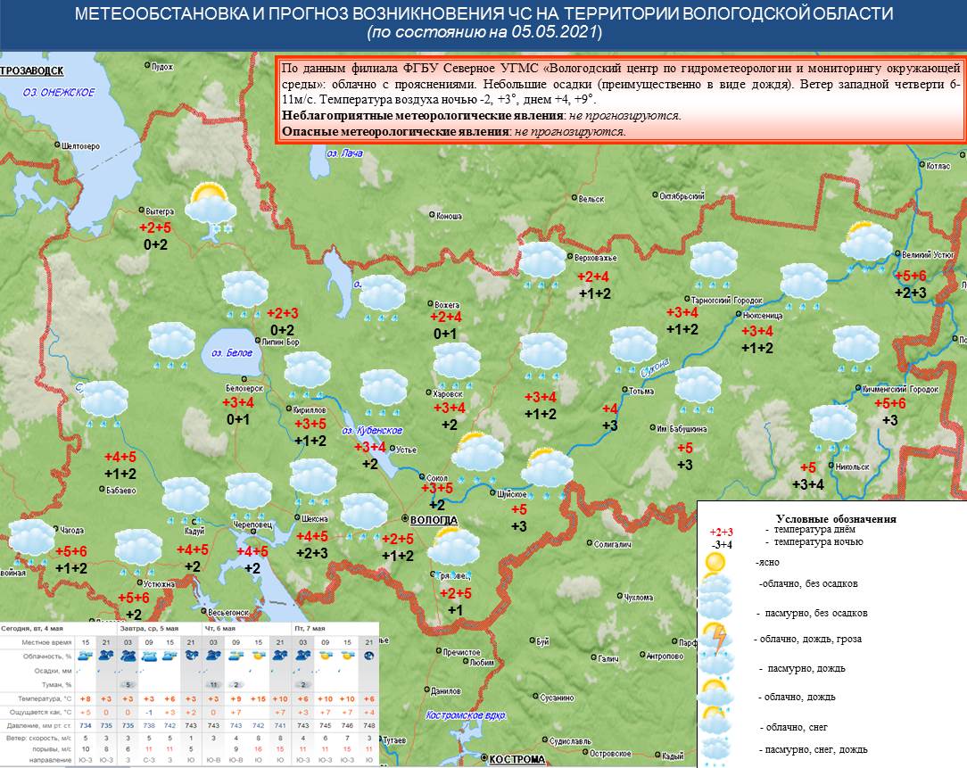 Карта дождей онлайн в реальном времени вологодская область